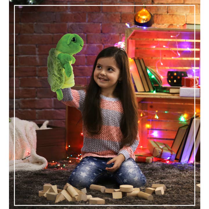 Cota Global - Wholesale Stuffed/Plush Toy - Kids & Baby - Super Soft Plush Hand Puppet - Sea Turtle3