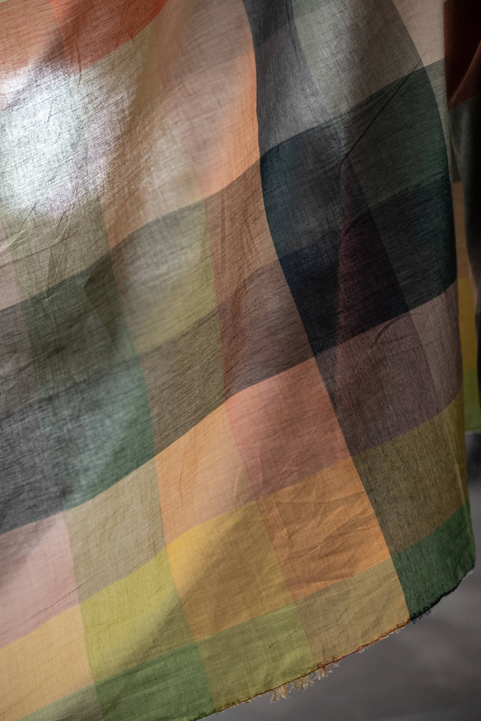 Merchant and Mills - Wholesale Fabric - Pixel Watercolour Cotton Check3