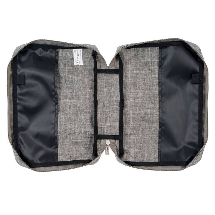 Christian Art Gifts - Wholesale Bible Cover - Bible Cover Value Gray Strong & Courageous Jsh. 1:92