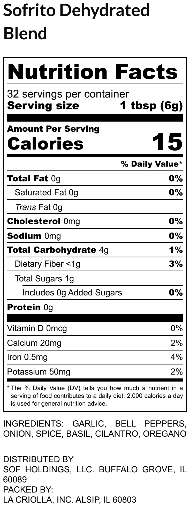Sabor a Patria - Wholesale Dried Spice Mix - Sofrito1