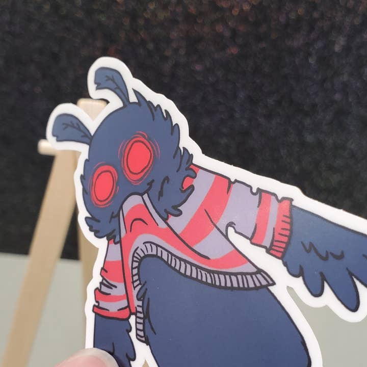 Salt Birch - Vendita all'ingrosso Adesivo - Adesivo in vinile con simpatica mamma che mangia il suo maglione6