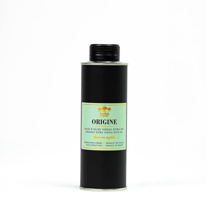 BASTIDE DU LAVAL - SARL Moulin du Grand Cèdre - Wholesale Olive Oil - Organic Olive Oil Origin can 25cl