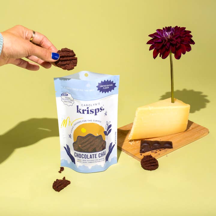 Carolyn's Krisps - Wholesale Cookie - Chocolate Chai Krisps - Gluten-free, vegan
