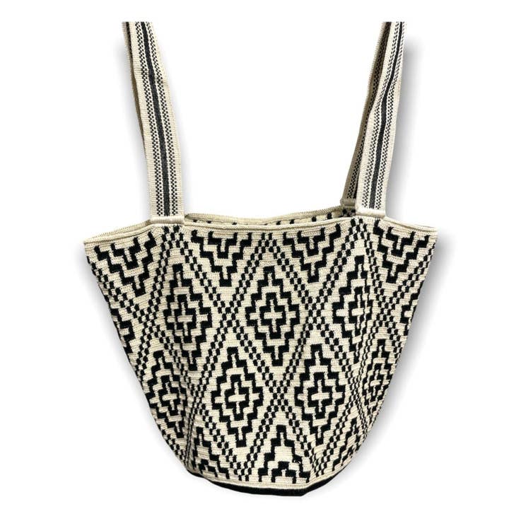 Premium Neutral Maxi Tote Bags | Large Crochet Tote (Soft) for wholesale by Colorful 4U