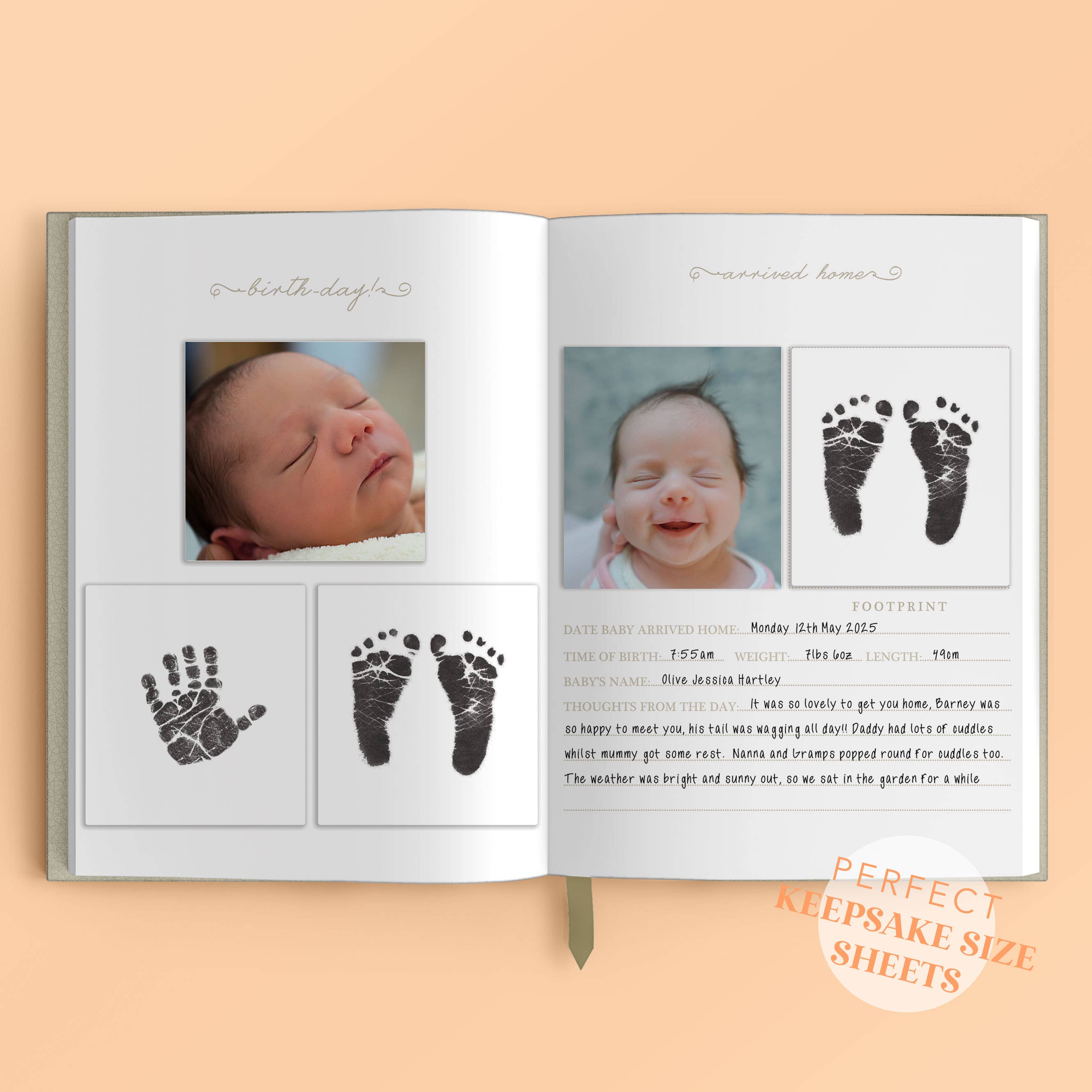 HELLO BOO – wholesale Hand & footprint kit – Child & baby – HELLO BOO Animal Design, Baby Ink Free Footprint Kit. 12