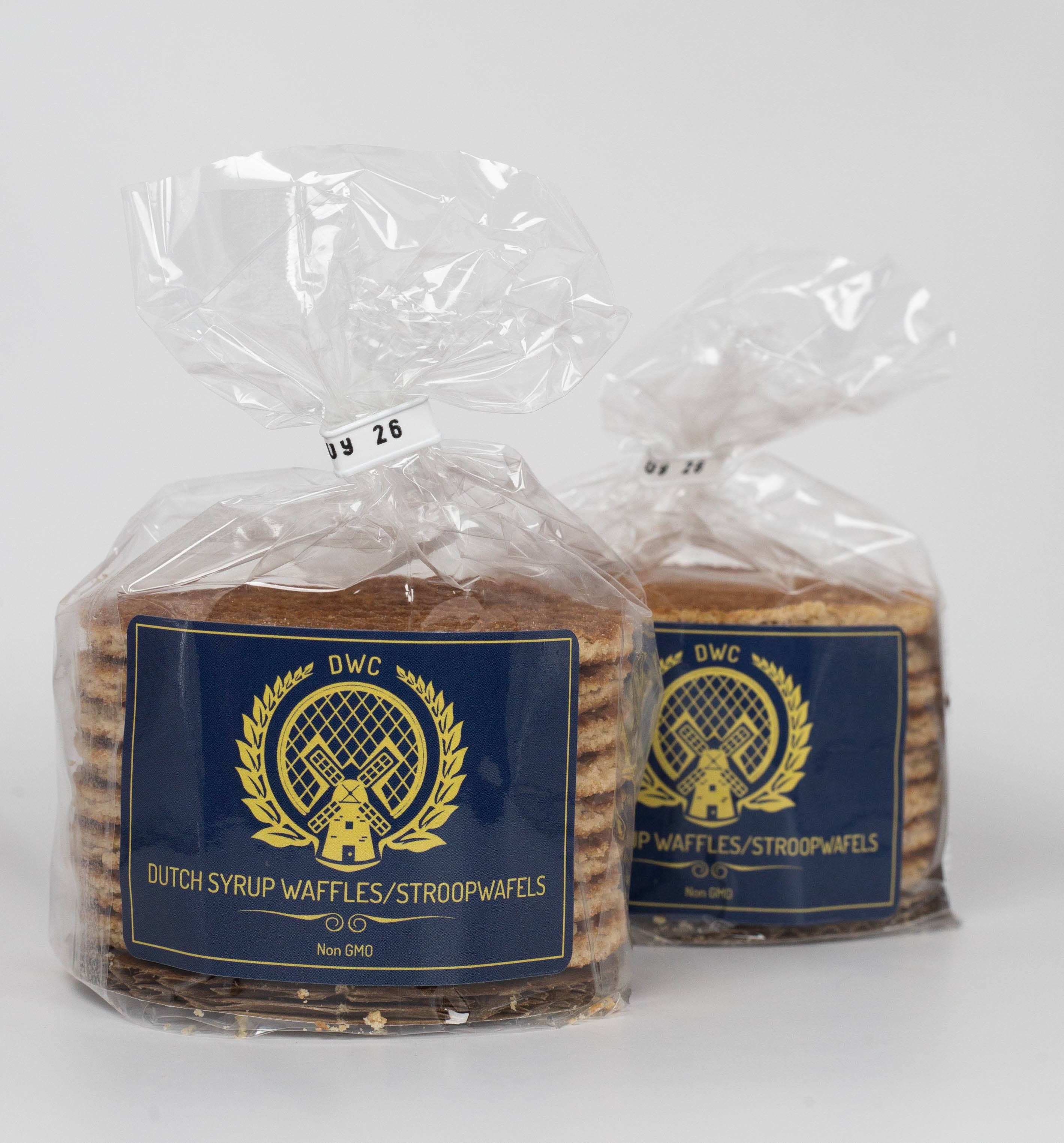 Dutch Waffle Company Stroopwafel Cookie - Wholesale Cookie - 8-Pack Vegan-Gluten Free Caramel Stroopwafel cookie (96ct) 4