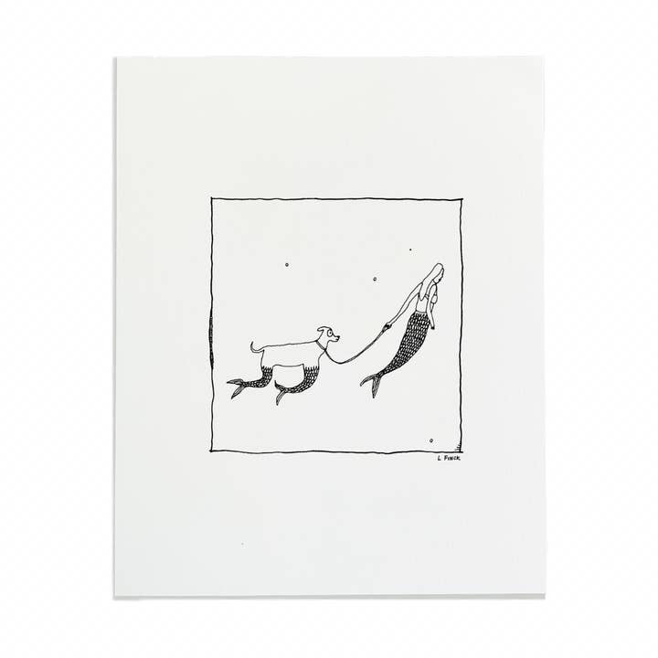 Liana Finck - Wholesale Art Print - Mermaid0