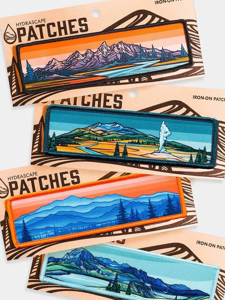 Pacchetto di Patch per la vendita all'ingrosso da parte di Hydrascape Stickers