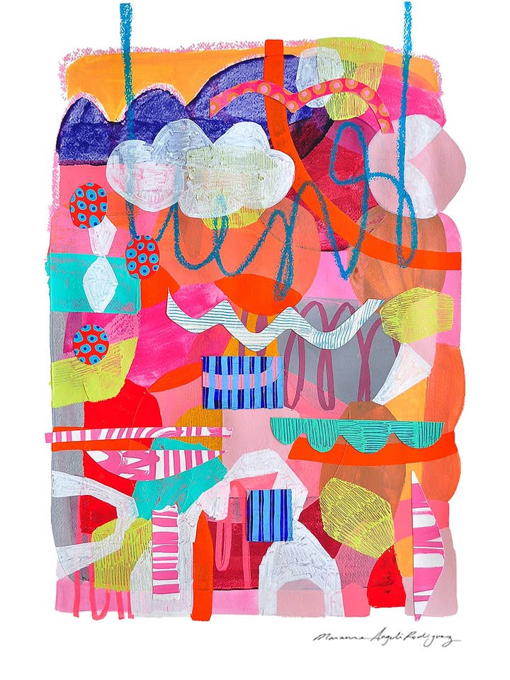 NEW DAY PRINT for wholesale by Marianne Angeli Rodriguez Gallery