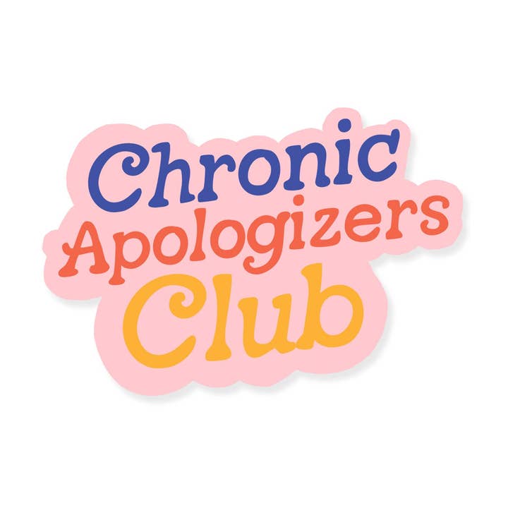 Slightly Stationery - Venta al por mayor Pegatina - Pegatina de Disculpas Crónicas0