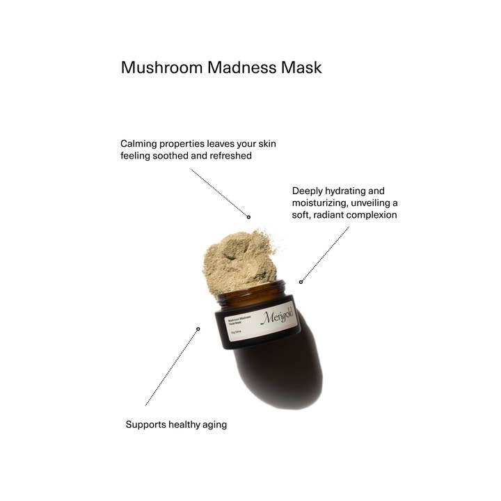 Merigold - Wholesale Skincare Face Mask - Mushroom Madness Facial Mask3
