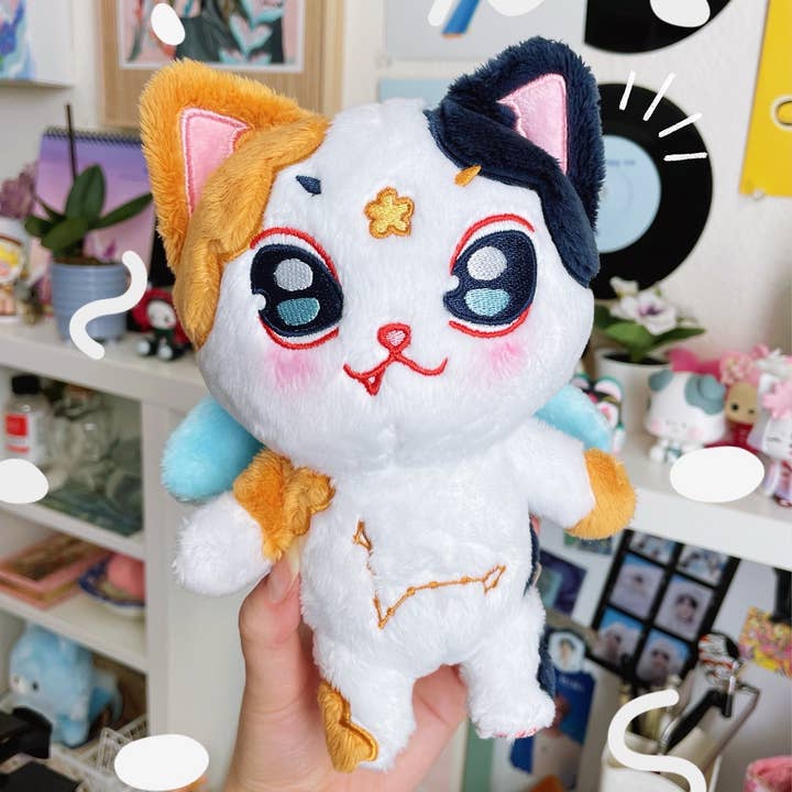 "Momo the Calico Cat" Plush Toy for wholesale by Prismono