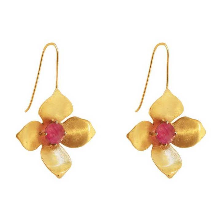 VERGARA RUBY EARRINGS for wholesale by ACUS