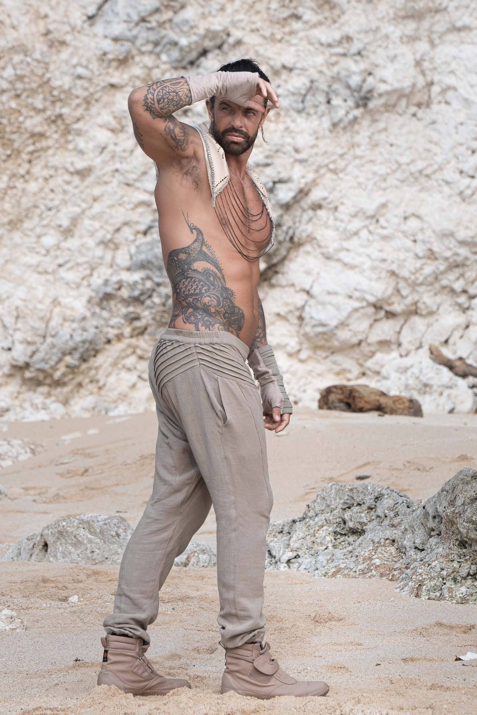 Sand Arrakis Warrior Pants (Sand) for wholesale on Faire13