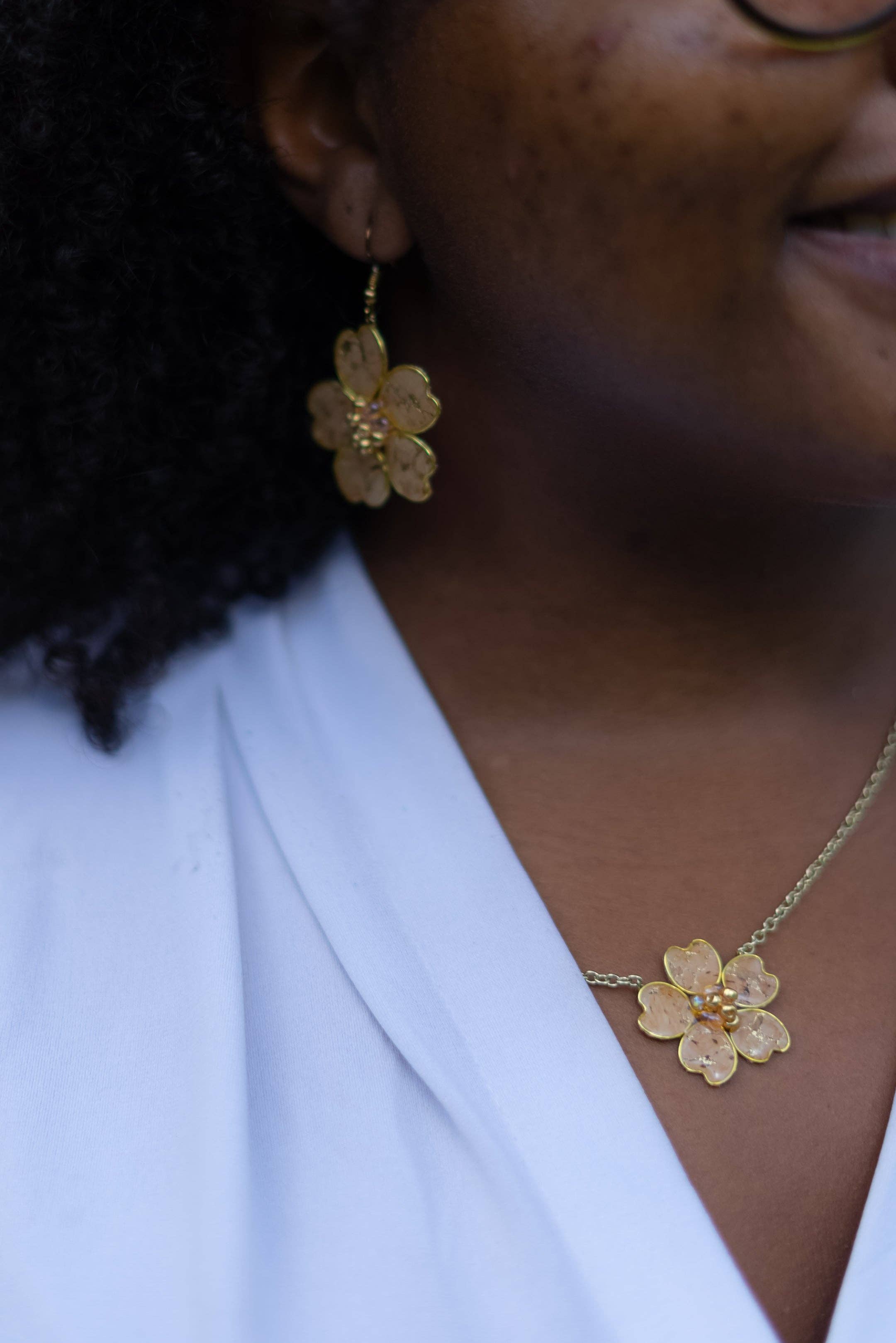 Perennial Peaces - Wholesale Jewelry Set - [Subscription Plan, not active] Cork Textile Torah Set3