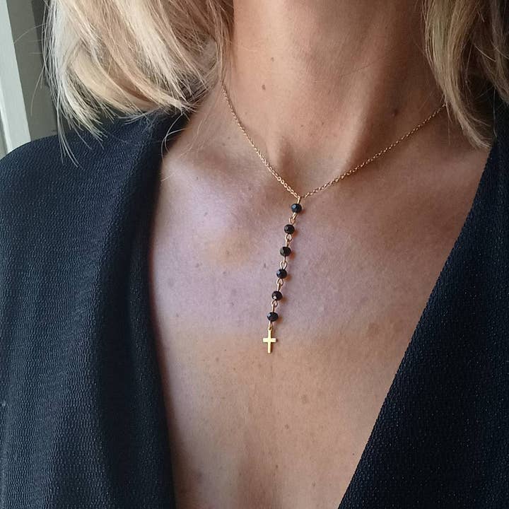 Collier De Chapelet Femme- Bijoux Acier Inoxydable- Nombreux pour la vente par L'atelier du 6