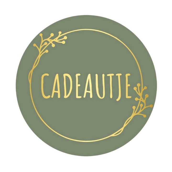 Labels – Gift – Olive Green – 250 Pieces for wholesale by Mini Art Products