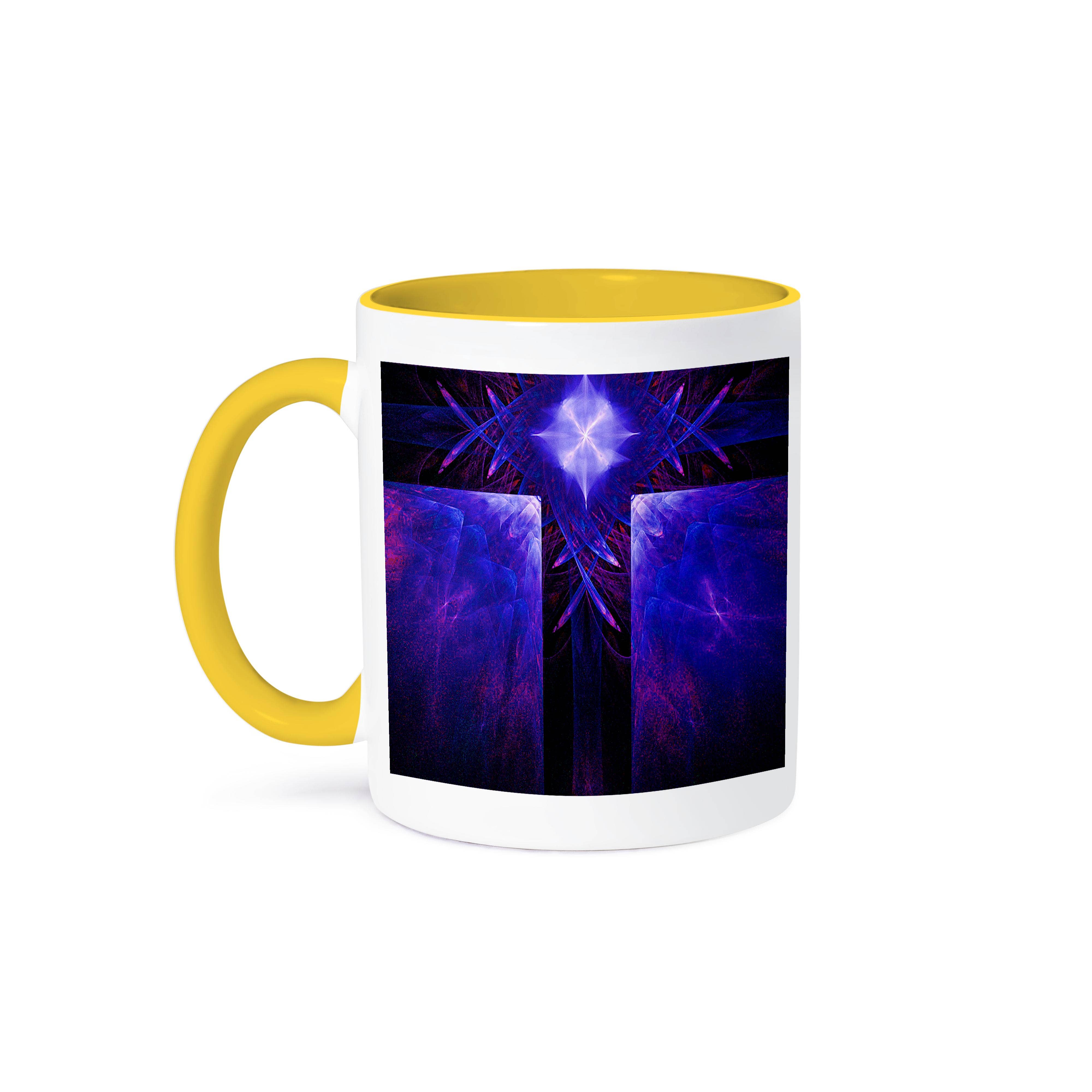 3dRose - Wholesale Coffee Mug - 3dRose, Bright Blue Heavenly Crossroads, Mug0