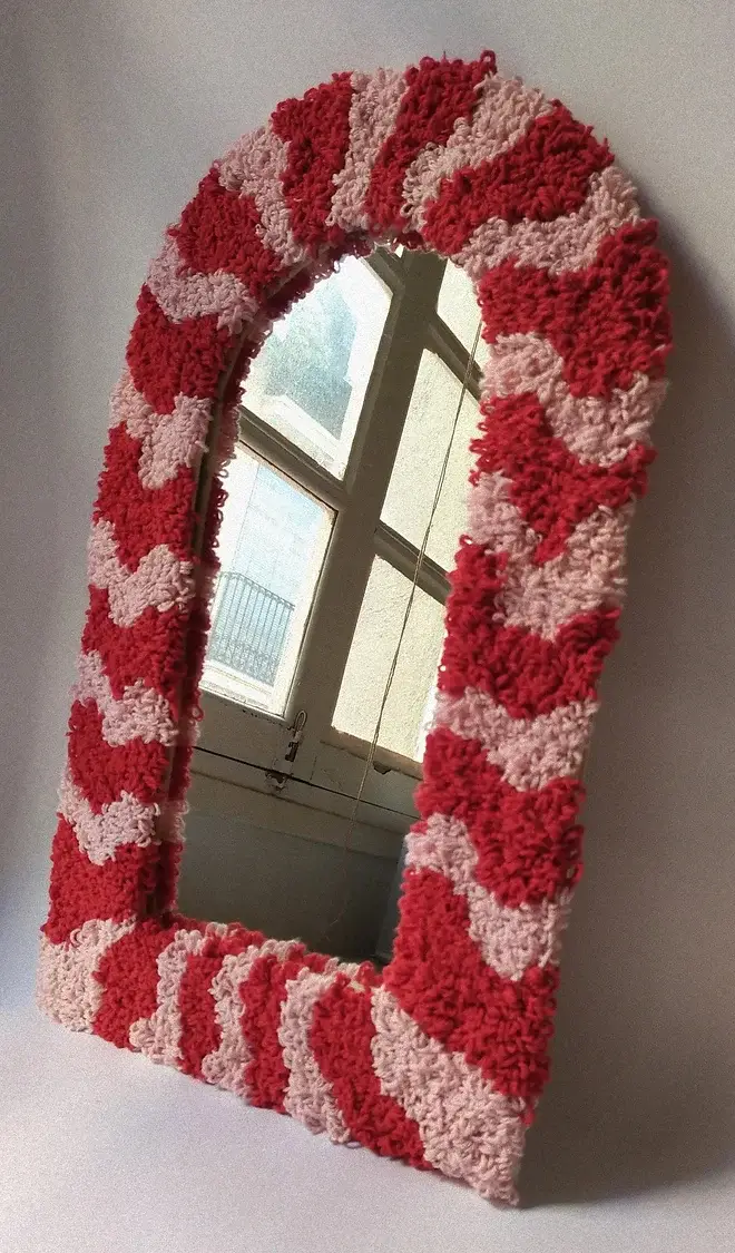 Môtchút Studio - Venta al por mayor Espejos de pared - Espejo fluffy 50 x 30 cm4