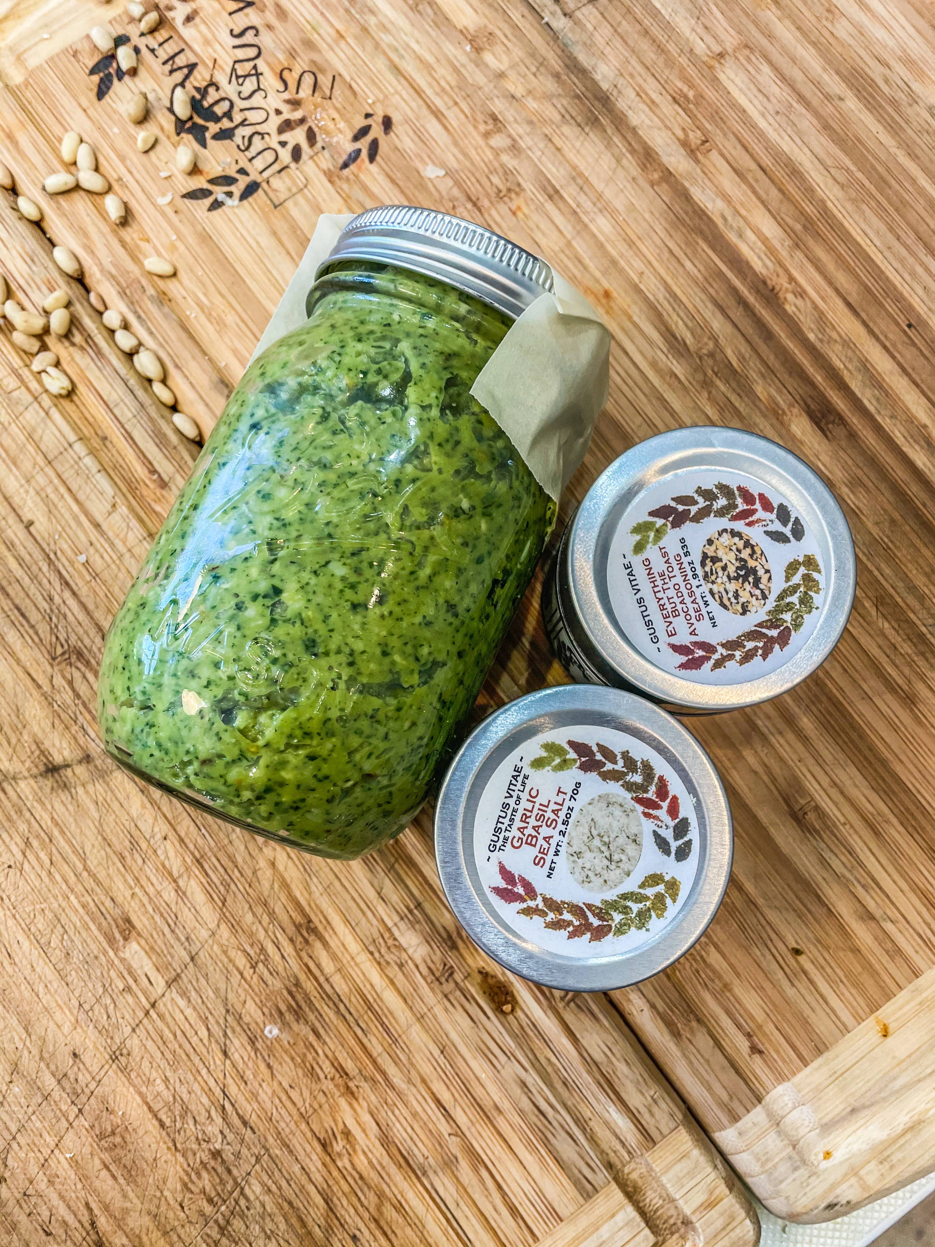 Gustus Vitae - Wholesale Salt - Garlic Basil Sea Salt5