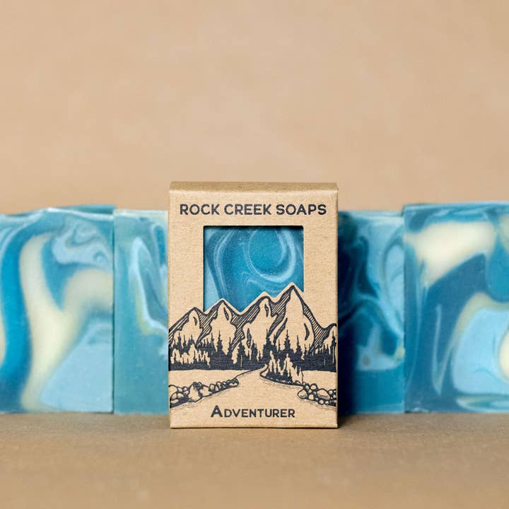 Rock Creek Soaps - Vente Pains de savon - Savon Adventurer Bar | Balsam & Cedar4