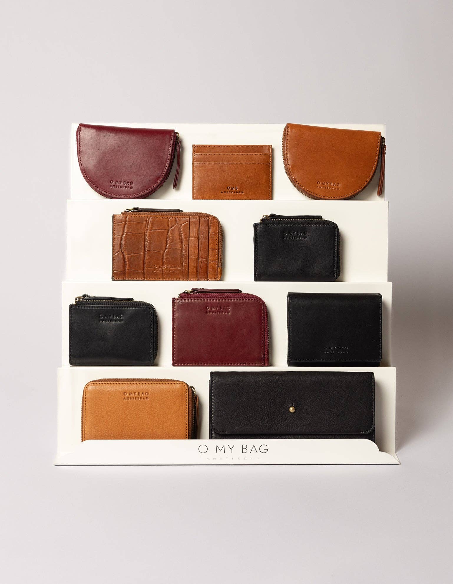 O My Bag - Wholesale Wallet - Women's - Branded Multiple Wallets Display1