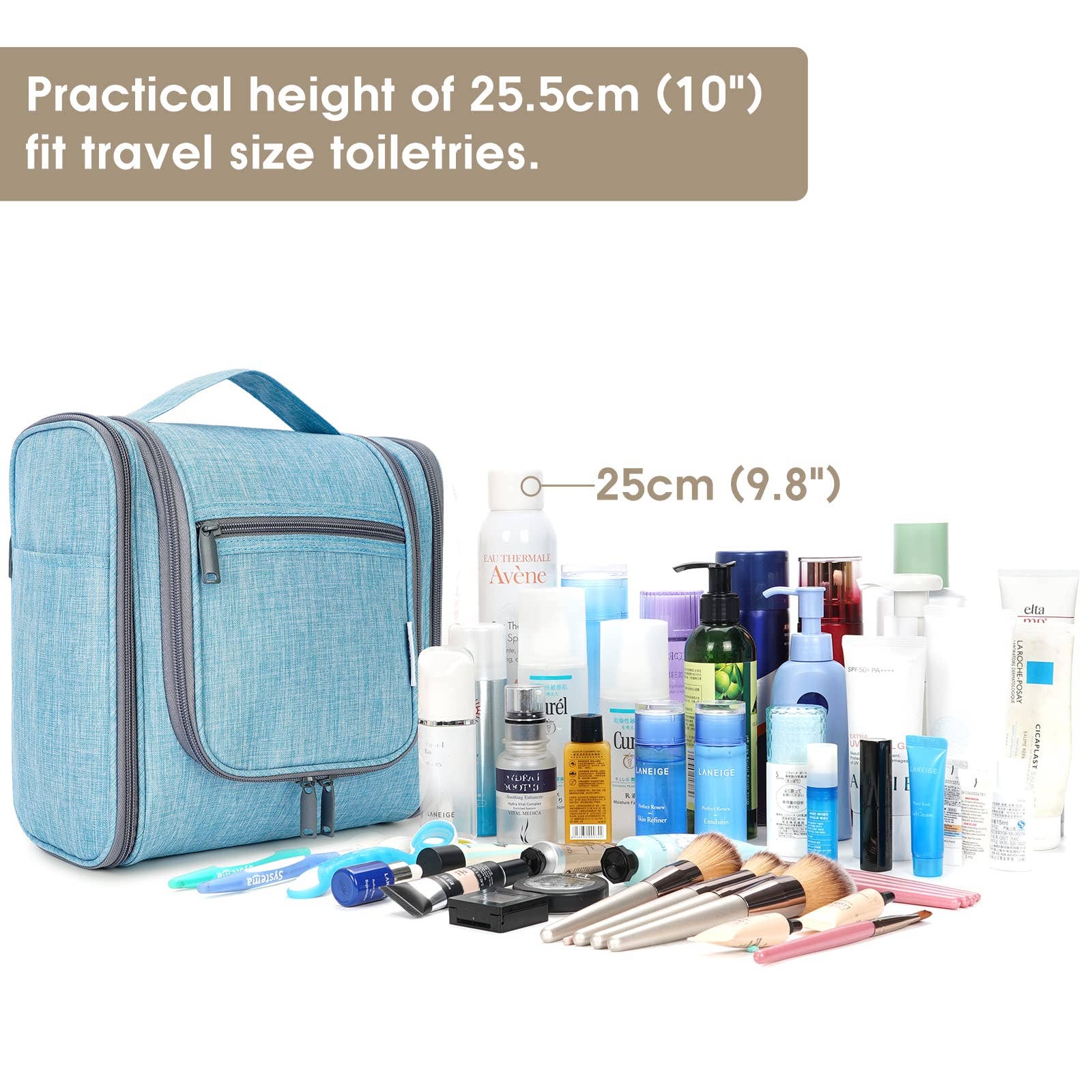 wandf - Wholesale Toiletry bag – women's - NW5126 Travel Toiletry Cosmetic Bag With Handle Women Gift50
