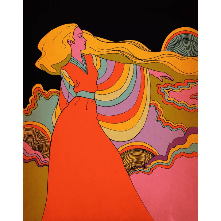Daring Hare - Wholesale Art Print - Art Print - 70's Goddess