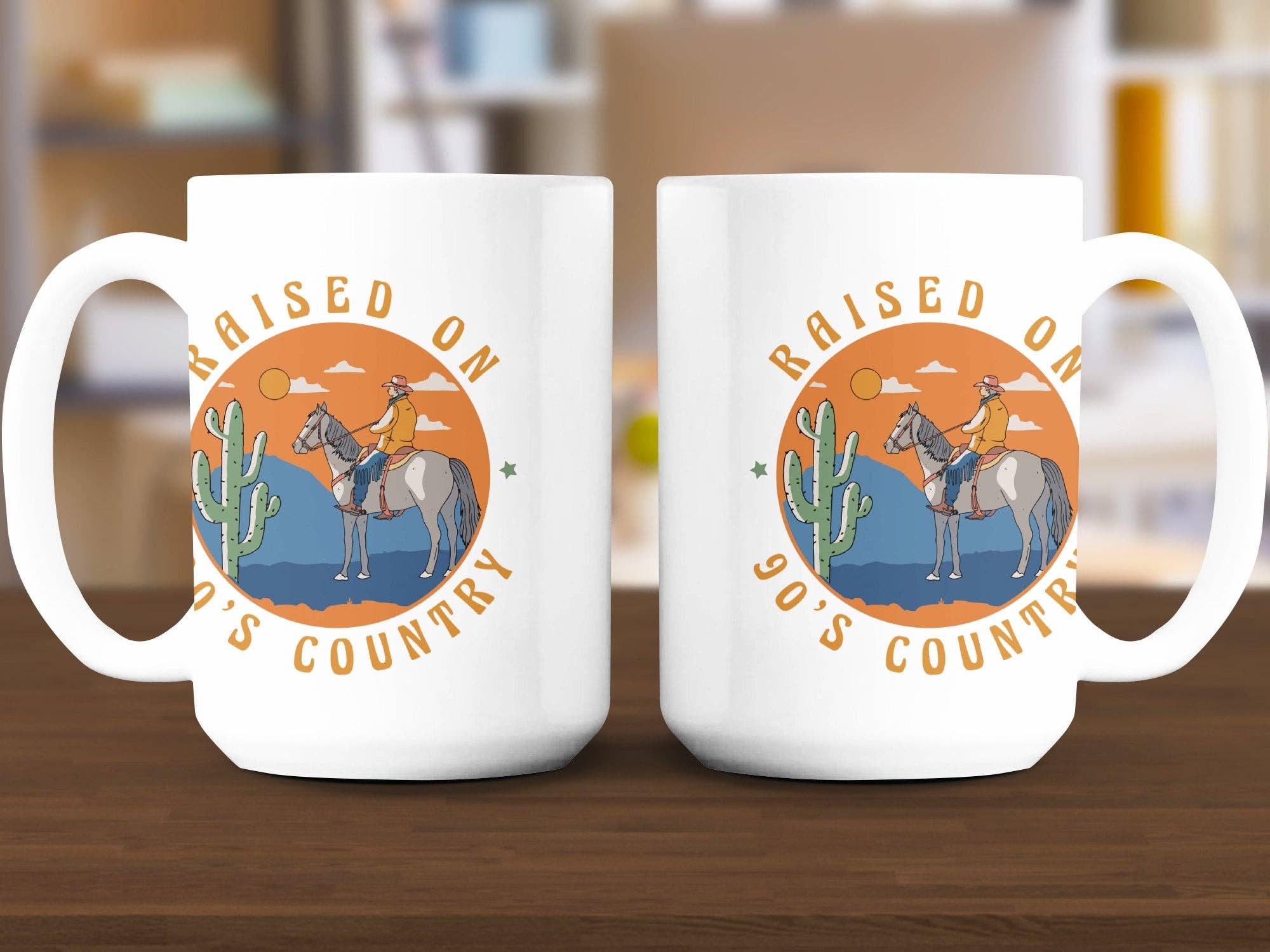 FreakyTeeFactory - Wholesale Screen Printed T-Shirt - Women's - Vintage 90's Country Raised Graphic Tee, Western Cowboy & Horse T-Shirt, Retro Style Shirt15