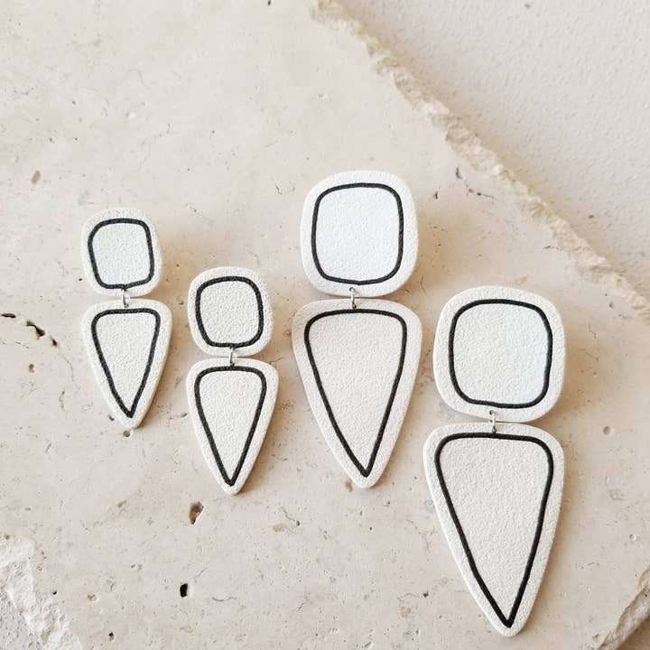 That Clay Girl Co. - Wholesale Dangle Earrings - Polymer Clay Earrings | Textured Earrings | Organic Earrings11