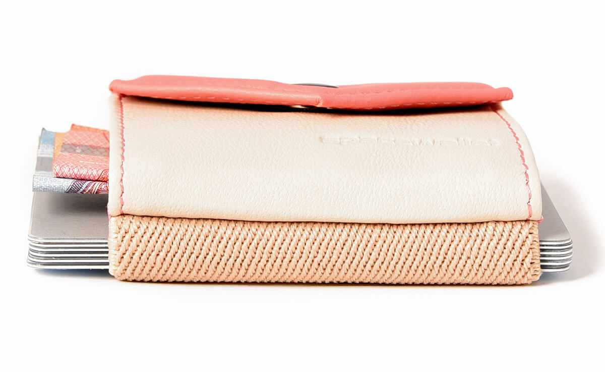 Space Products – Großhandel Brieftasche – Damen – Leder Mini Geldbörse mit Münzfach - duoton - Peak2