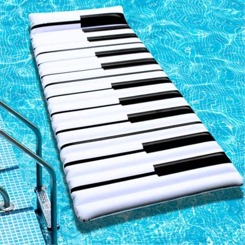 Top Rated Brands – Großhandel Aufblasbares – Aufblasbare Pool-Liege für Erwachsene 70"x33" Klavierdesign