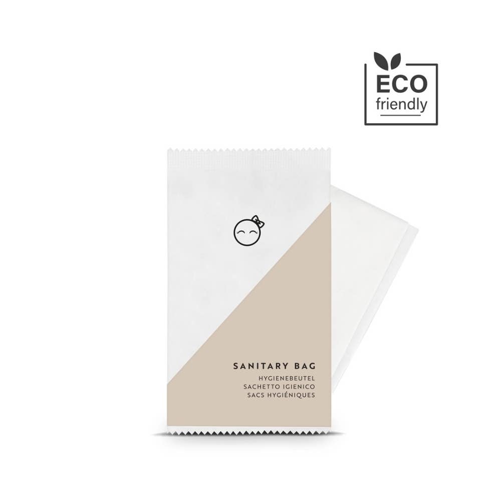 Flexi Amenities – wholesale Toiletry bag – women's – BIO disposable hygienic bag in paper sachet0