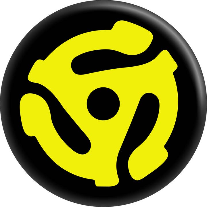 Square Deal Recordings & Supplies - Wholesale Magnet - Magnet - 45 RPM Record Adapter - 3 Color Options2