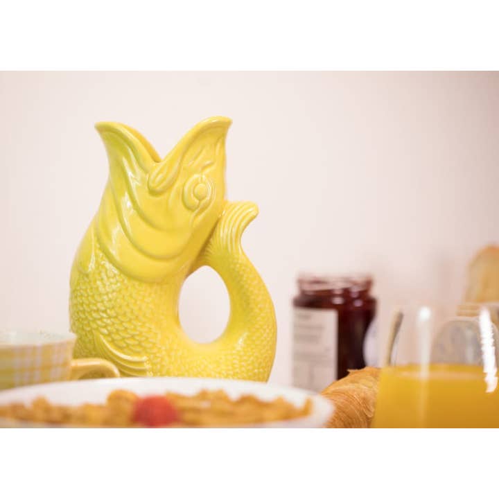 The Original Gluggle Jug Factory - Wholesale Jug - Yellow Gluggle Jug2