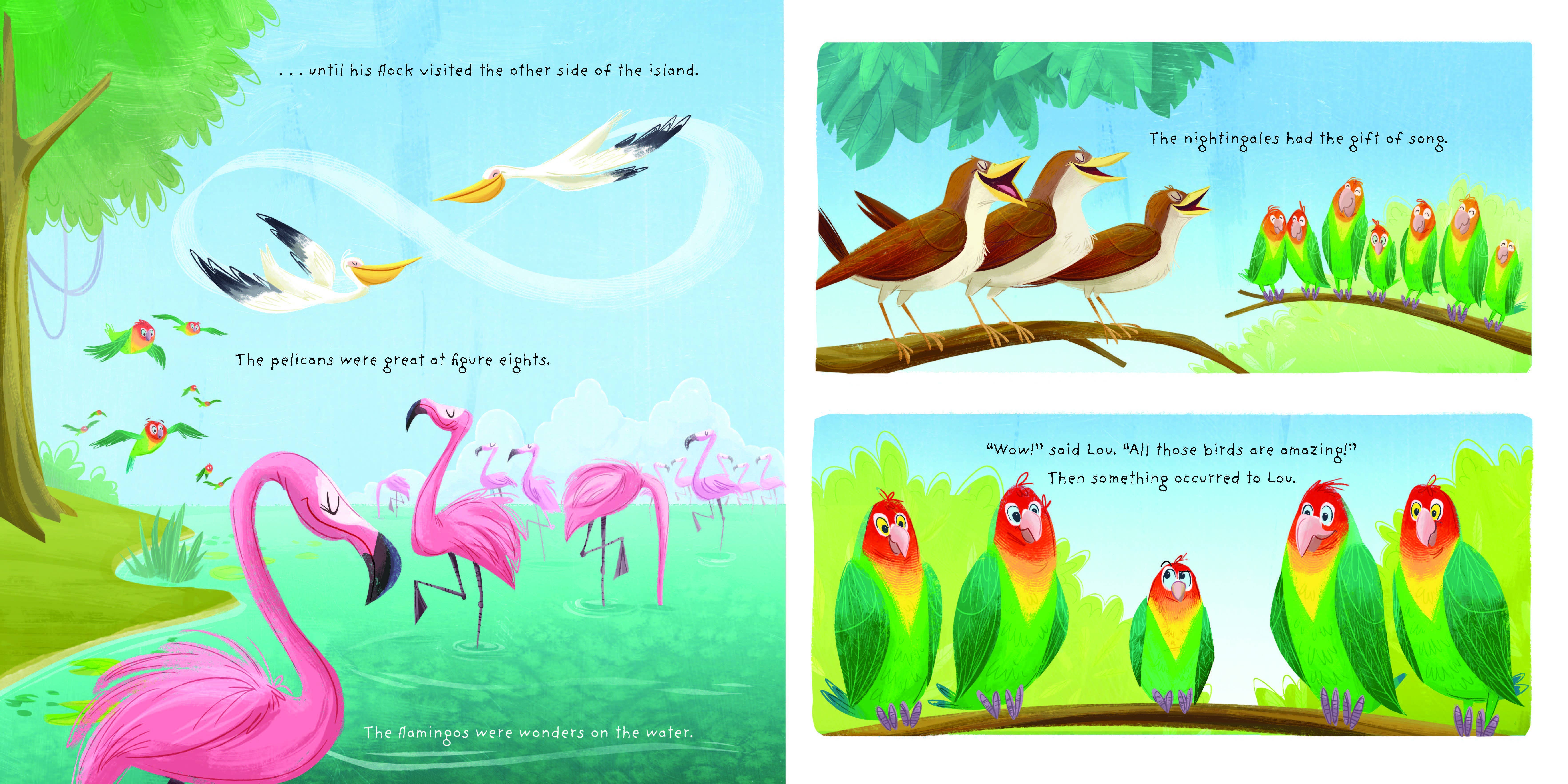 Hachette Book Group - Wholesale Preschool Book (3-5) - Lovebird Lou by Tammi Sauer3