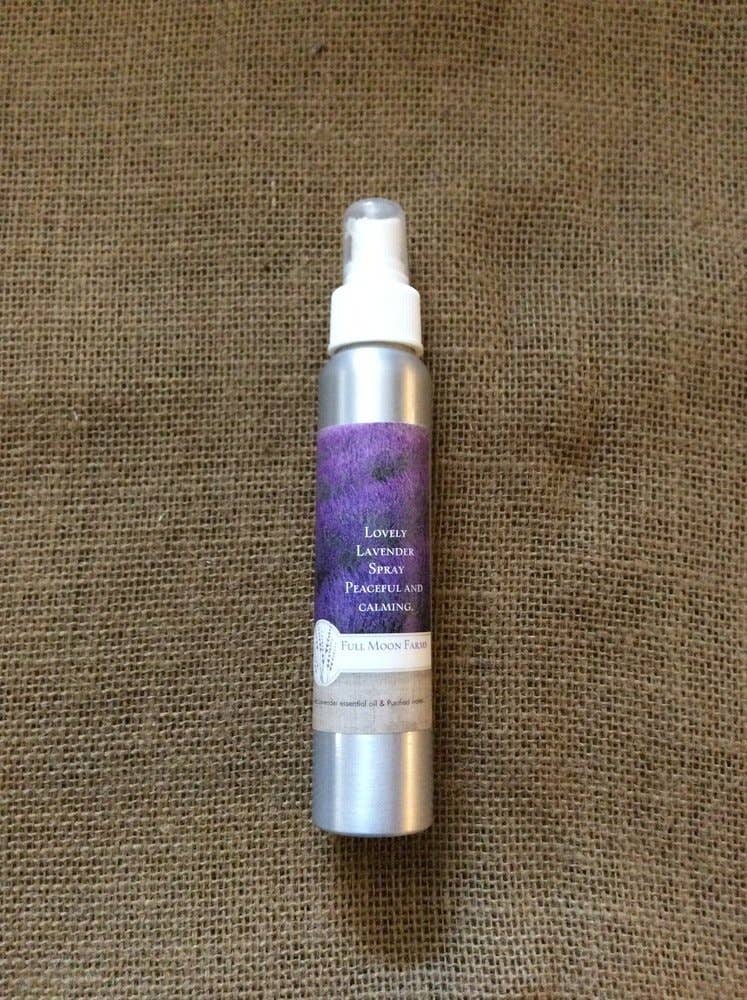 Full Moon Farms, LLC – wholesale Room & linen spray – Lovely Lavender Spray 4oz.