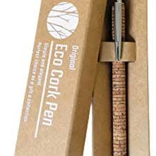 Ecolif3 - Wholesale Pen - Eco Cork Pen With Refill ( Stripe)