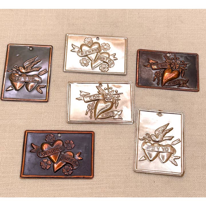 Elsker Milagro Nickel, Peru for engroshandel hos Tesoros Trading Company