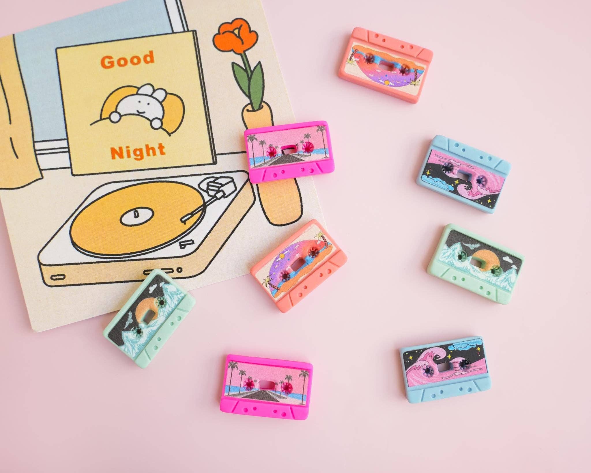 Mini Story Co - Wholesale Lapel Pin/Button - Cassette Tape Pin | Retro Cassette Brooch | Nostalgic Lapels | 70's 80's 90's Old School Pin | Vintage Mix Tape Pin | 90s Kid Pin | Cute Pin11