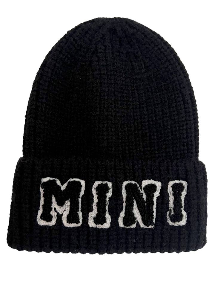 Mini Knit Hat, Obsidian for wholesale by SpearmintLOVE
