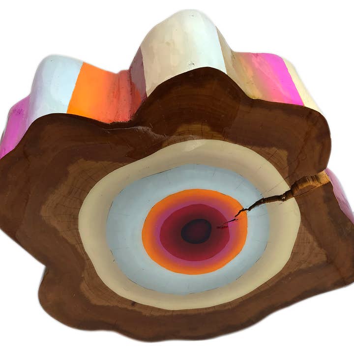 Modern Slice - Wholesale Decorative tabletop object - Flower Power-full2