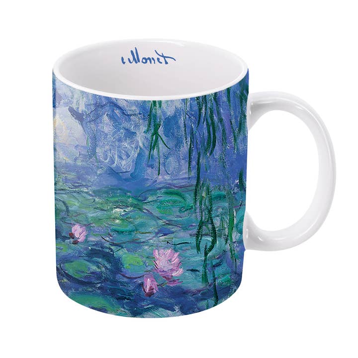 11 oz. Porcelain Mug - Monet Nympheas Water Lilies for wholesale by RainCaper