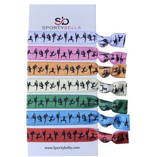 Dance Hair Ties- Multi Colored for wholesale by Sportybella
