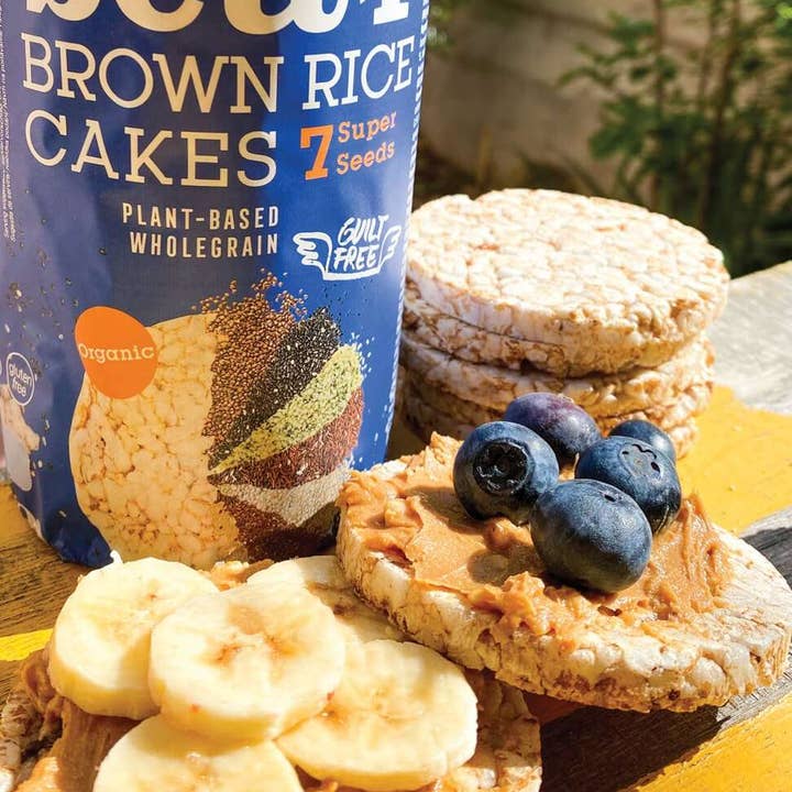 Smart Organic – Großhandel Cracker – Braune Reiskuchen 7 Super Seeds, Bio, Bett'r, 120g4