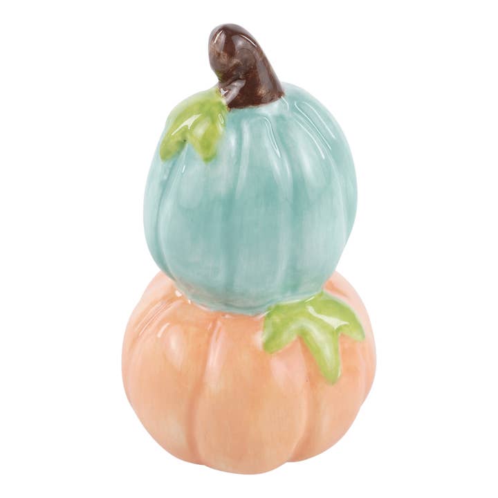 Glory Haus - Wholesale Decorative Tabletop Object - Heirloom Pumpkin Stack Charcuterie Topper - Fall Decor