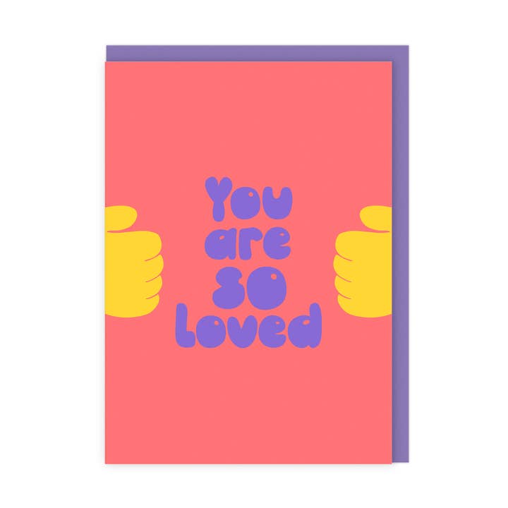 LoveLossDiscoballs – wholesale Love card – You Are So Loved | Bright Encouragement Greeting Card