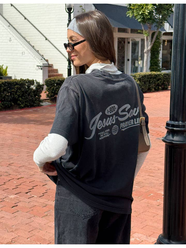 Elevated Faith - Wholesale Screen Printed T-Shirt - Women's - Prayer Line Unisex Tee