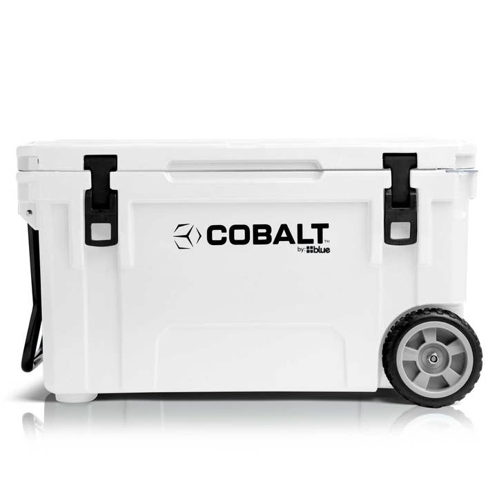 Caddis Sports - Wholesale Cooler/Cooler Bag - Cobalt 55 Quart with Wheels Roto-Molded Super Cooler
