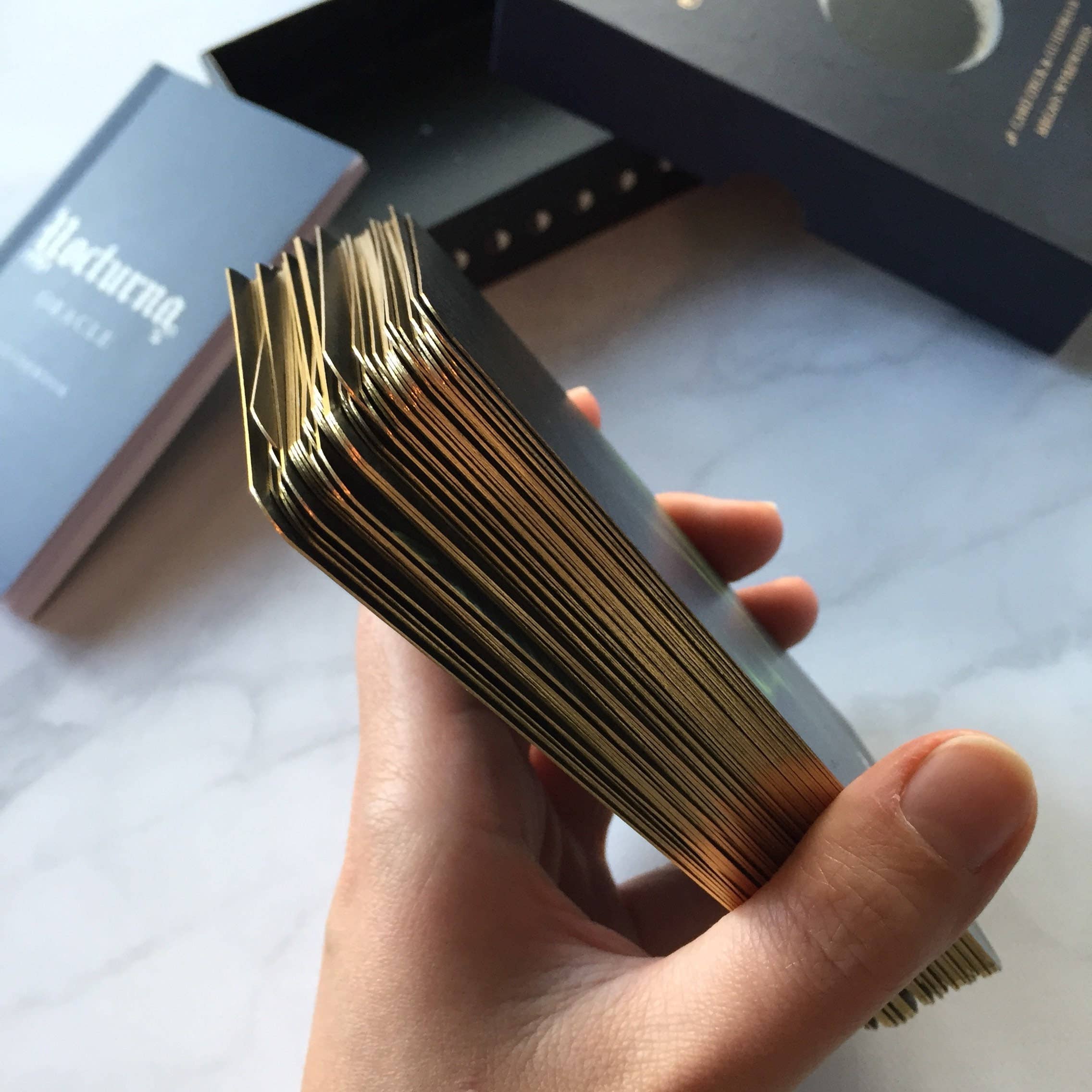 The Creeping Moon - Wholesale Tarot Cards - Nocturna oracle deck - 48 card deck with guidebook4